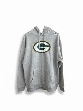 NWT Green Bay Packers Hoodie Fanatics Mens X Large Heather Gray Football NFL